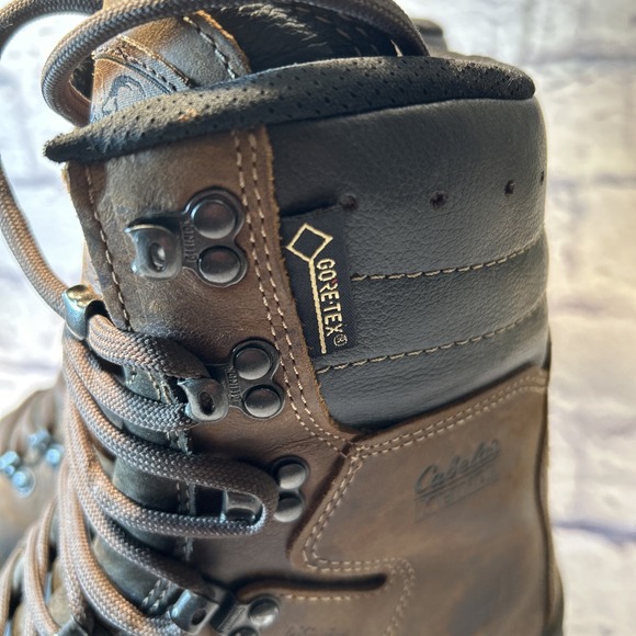 Cabela's Meindl Leather Hunting Bootsace-Up Gore-Tex Vibram Outsole 9D 5493-46 - Picture 7 of 16